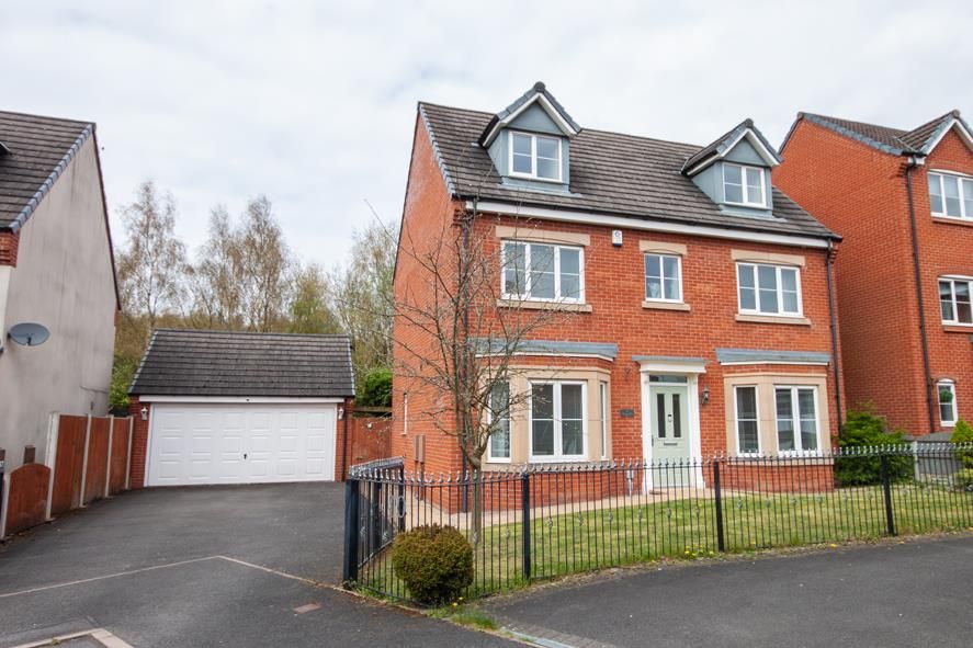 5 bed detached house for sale in Woodbine Close, Huntington, Cannock WS12, £430,000