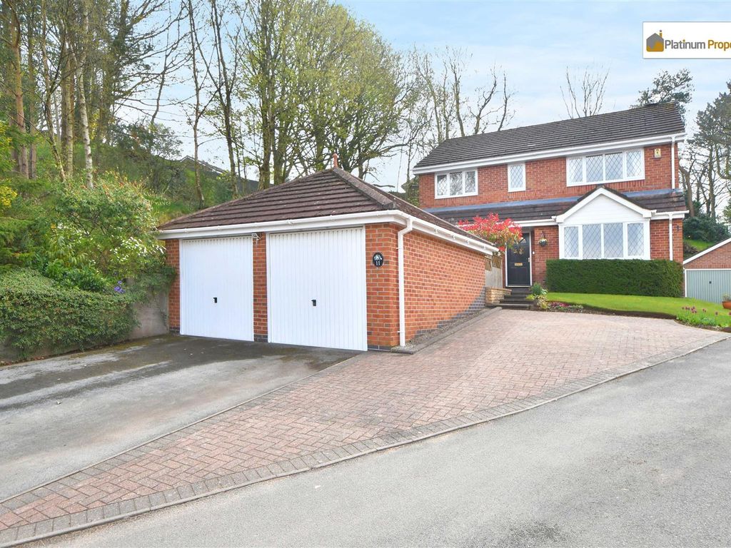 4 bed detached house for sale in Hawksmoor Close, Lightwood ST3, £340,000