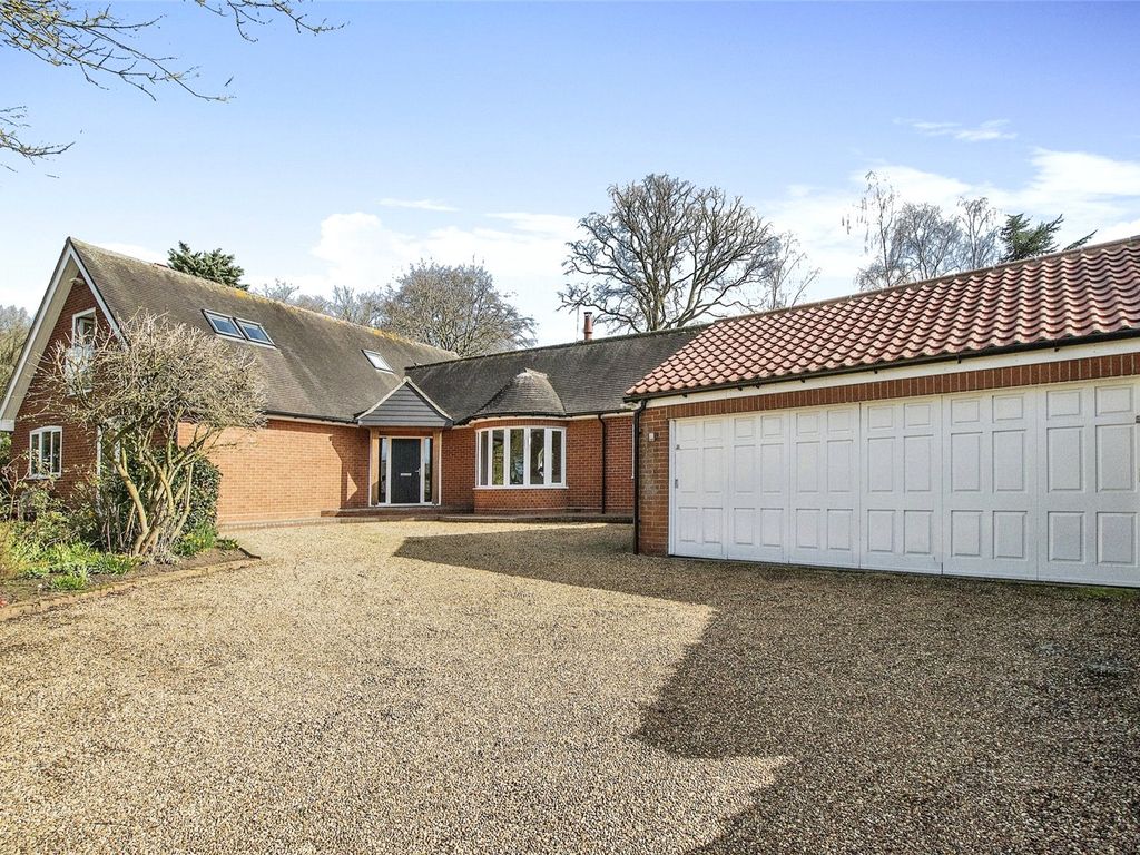 5 bed bungalow for sale in Gt. Hautbois Road, Coltishall, Norwich, Norfolk NR12, £900,000
