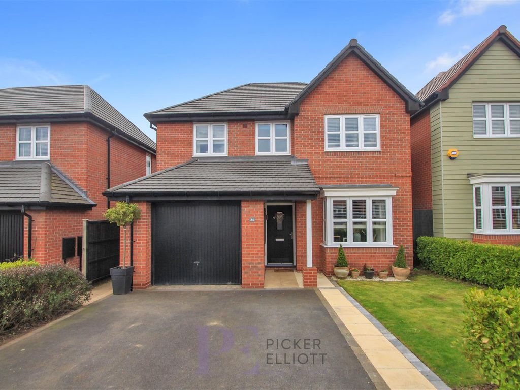 4 bed detached house for sale in Farmers Way, Hugglescote, Coalville LE67, £350,000
