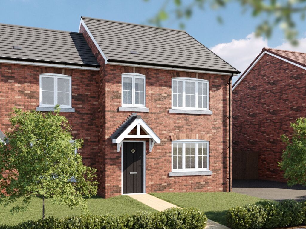 New home, 3 bed detached house for sale in "Hazel" at Gaw End Lane, Lyme Green, Macclesfield SK11, £405,000
