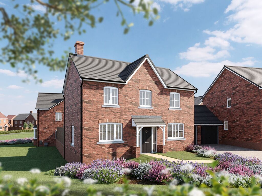 New home, 4 bed detached house for sale in "Chestnut" at Gaw End Lane, Lyme Green, Macclesfield SK11, £519,995