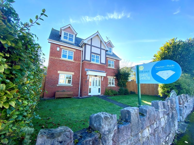 5 bed detached house for sale in Llannerch Road East, Rhos On Sea, Colwyn Bay LL28, £539,950
