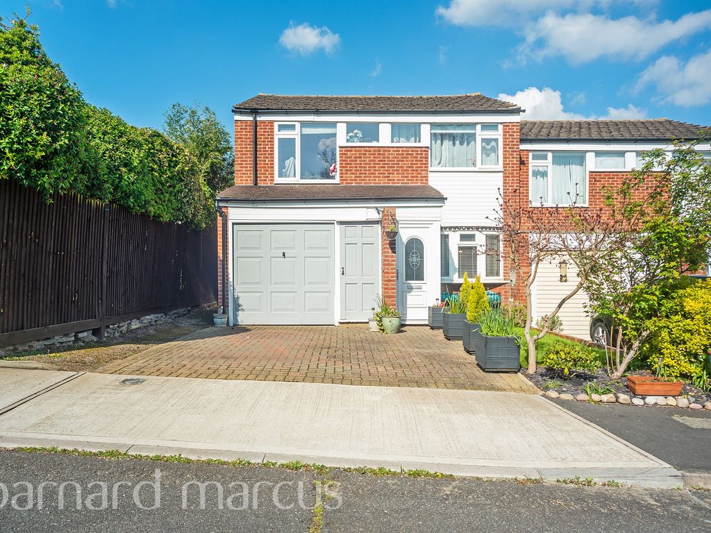 3 bed semi-detached house for sale in Angus Close, Chessington KT9, £550,000