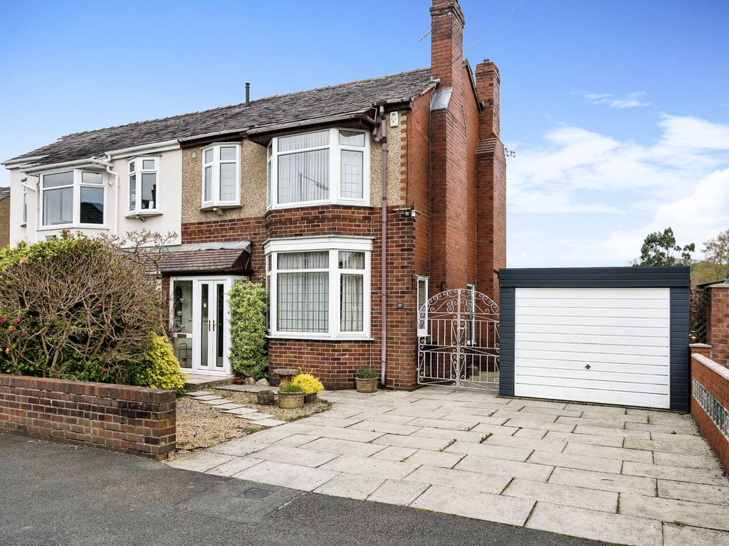 3 bed semi-detached house for sale in Bramhall Avenue, Bolton BL2, £325,000