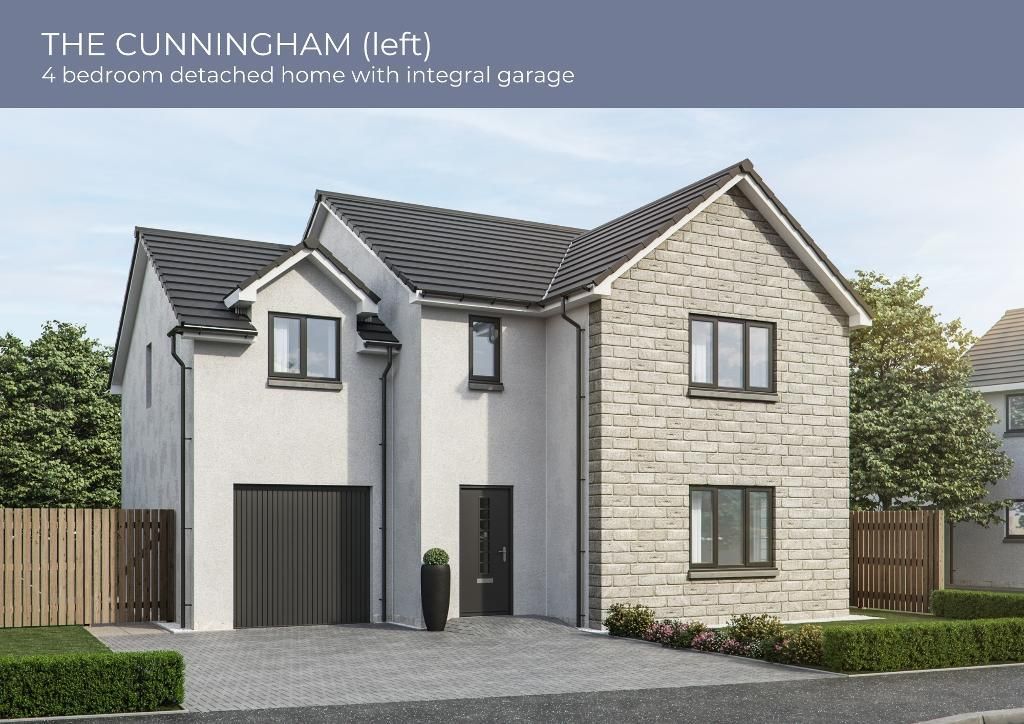 New home, 4 bed detached house for sale in Plot 14 (The Cunningham) Eden Brook, Auchtermuchty KY14, £340,000