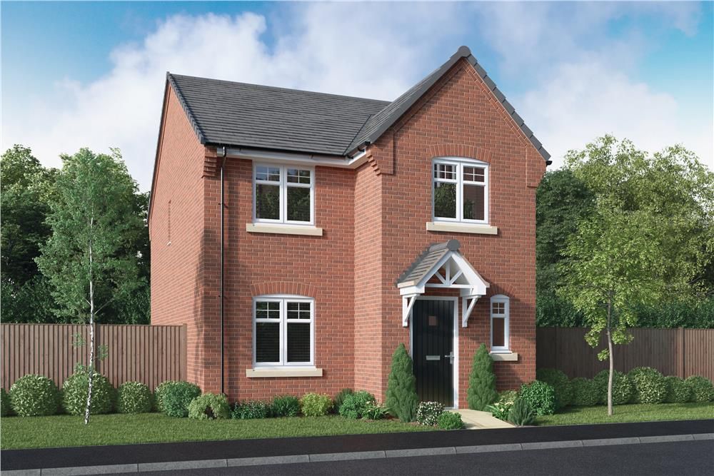 New home, 4 bed detached house for sale in "Blackwood" at Linden Grove, Gedling, Nottingham NG4, £349,000