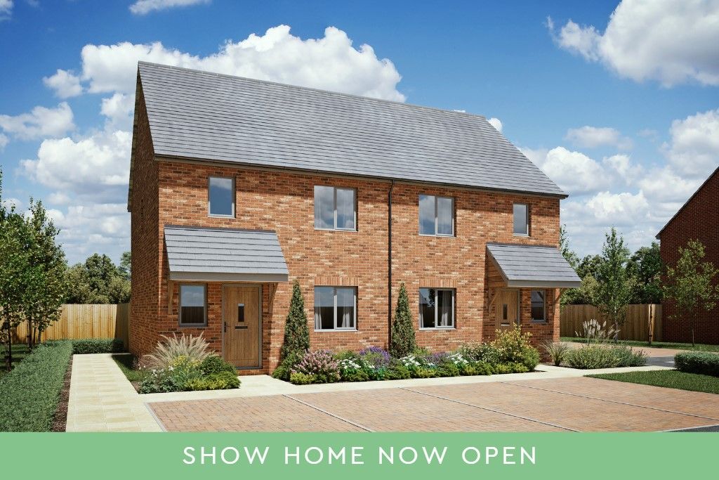 New home, 3 bed semi-detached house for sale in Paulson Close, Frisby On The Wreake, Melton Mowbray LE14, £265,000