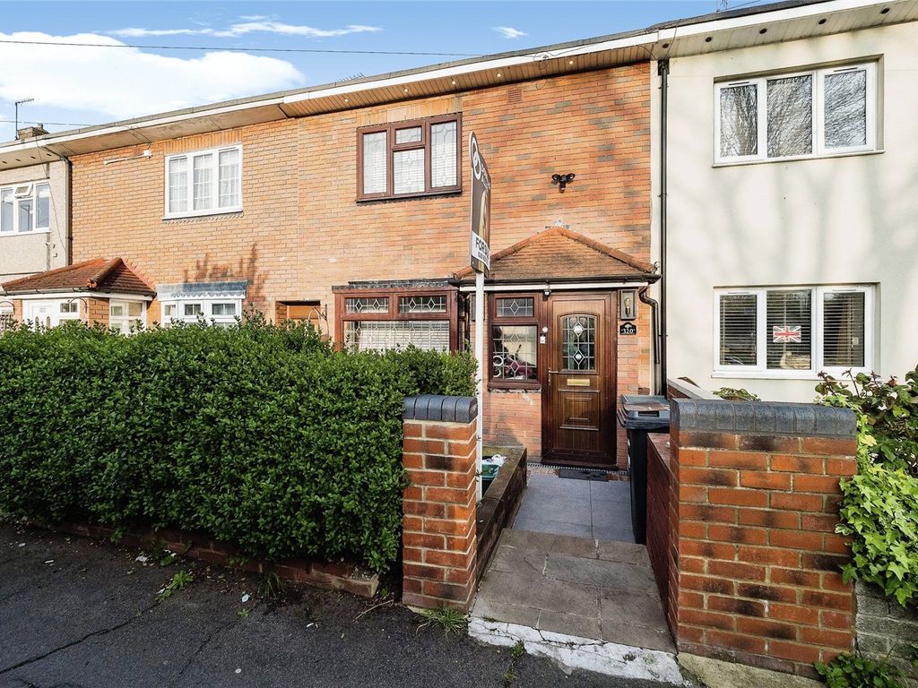 3 bed terraced house for sale in Manford Way, Chigwell IG7, £450,000