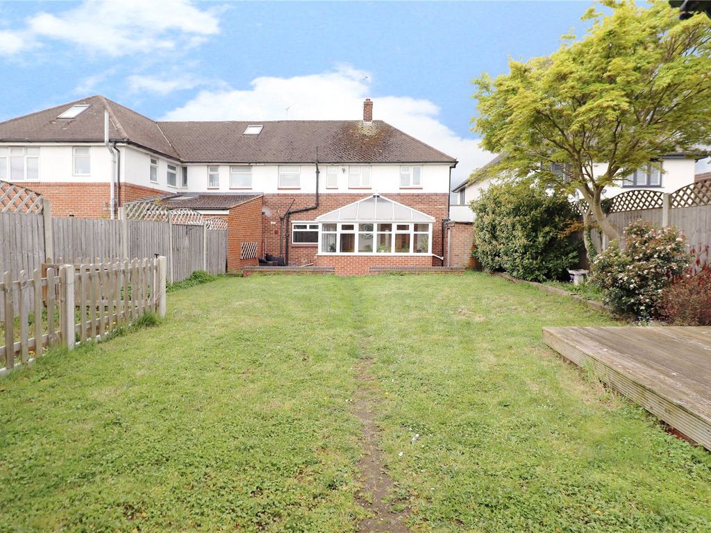 3 bed semi-detached house for sale in Cold Blow Crescent, Cold Blow, Bexley, Kent DA5, £580,000