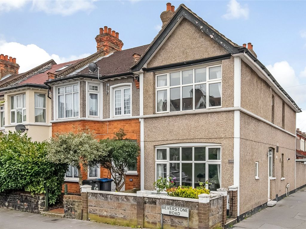 3 bed end terrace house for sale in Beverstone Road, Thornton Heath CR7, £550,000