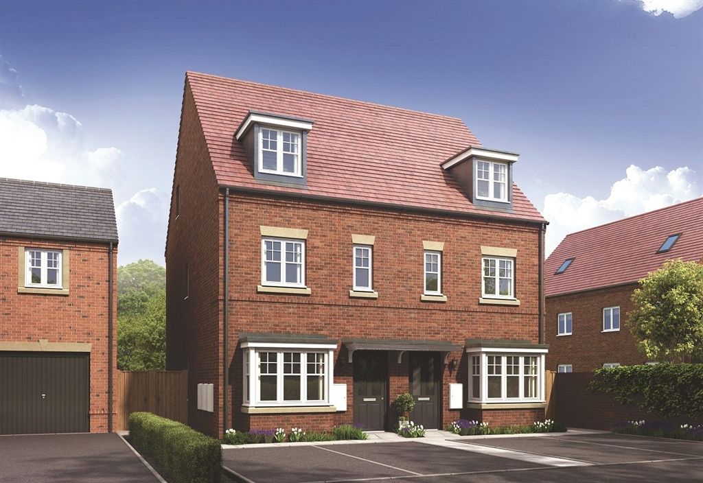New home, 3 bed property for sale in "The Redwood" at Linby Drive, Bircotes, Doncaster DN11, £186,995