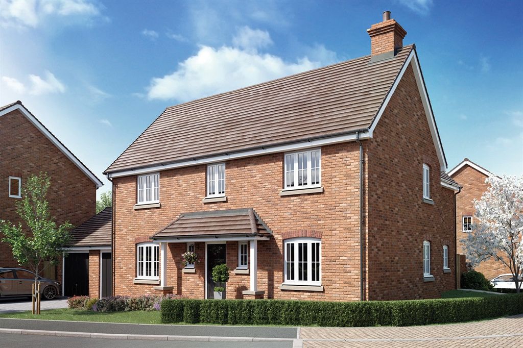 New home, 4 bed detached house for sale in "The Walford" at Addison Road, Steeple Claydon, Buckingham MK18, £609,950