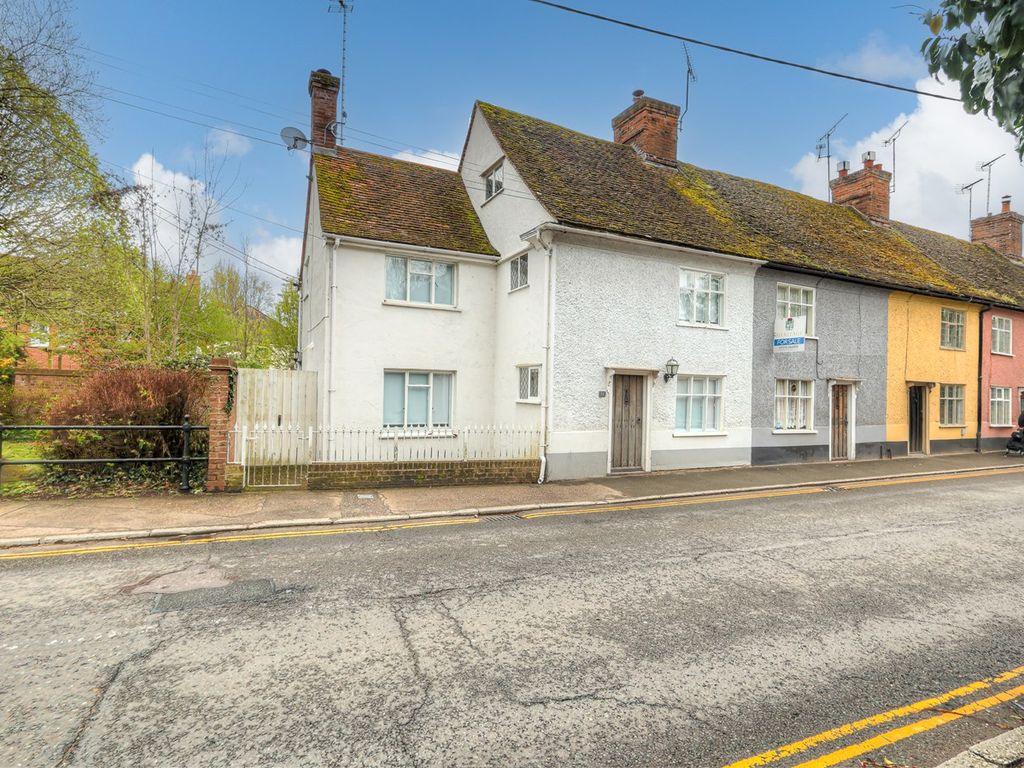 3 bed end terrace house for sale in West Street, Coggeshall CO6, £540,000