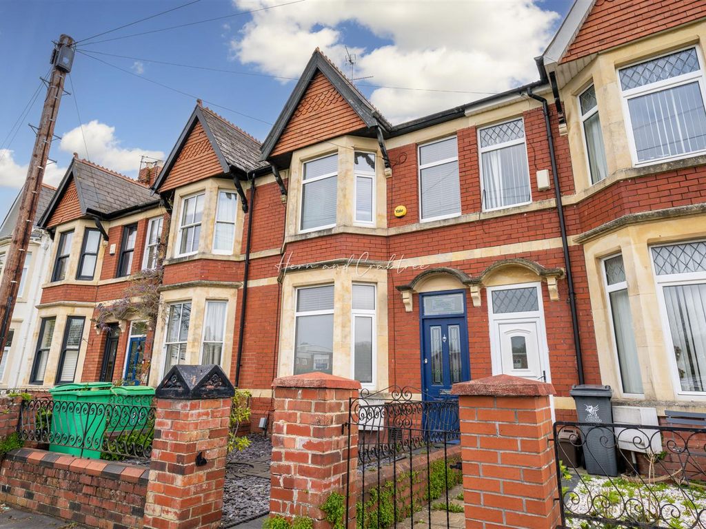 4 bed terraced house for sale in Gabalfa Road, Llandaff North, Cardiff CF14, £400,000