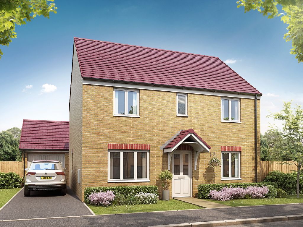 New home, 4 bed detached house for sale in "The Coniston" at Cross Lane, Sacriston, Durham DH7, £289,950