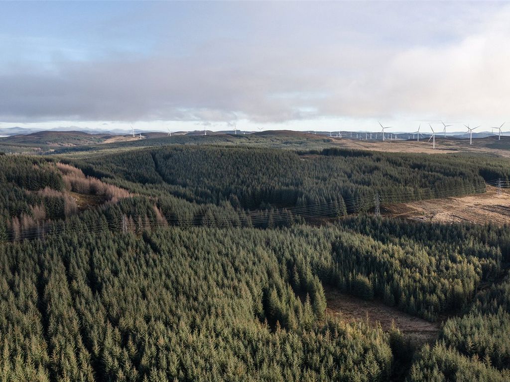 Land for sale in Lot 1 Griffin & Ballinloan A, Forests & Griffin Wind Farm, Aberfeldy, Perthshire PH15, £105,000,000