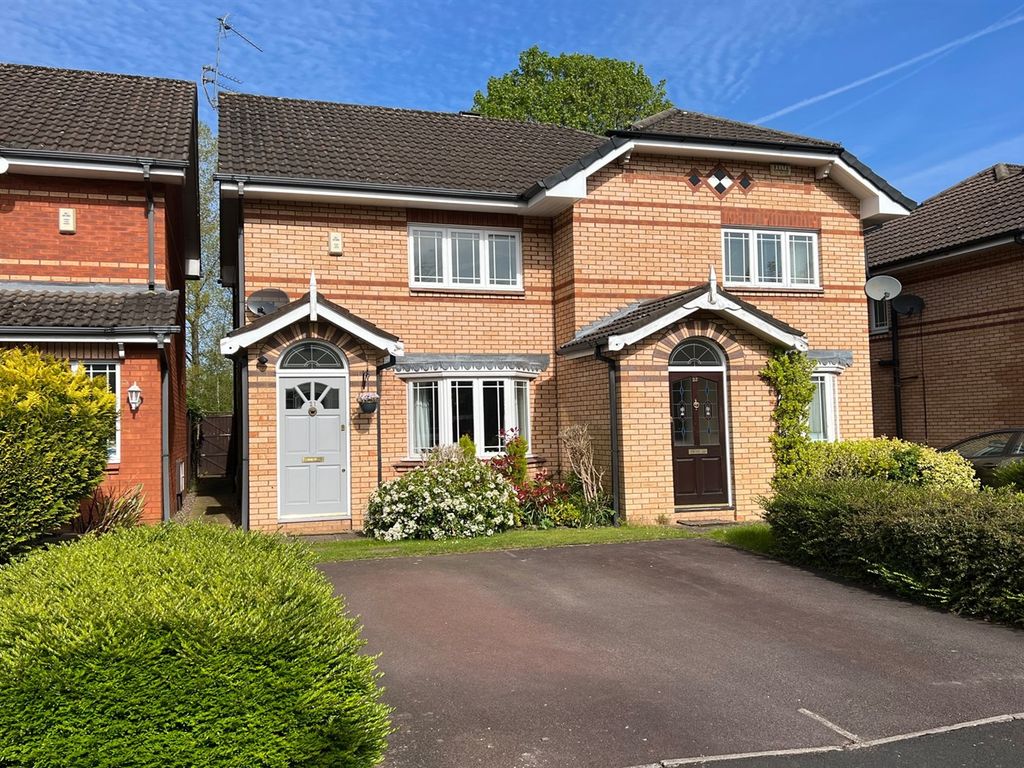 2 bed semi-detached house for sale in Barford Drive, Wilmslow SK9, £290,000