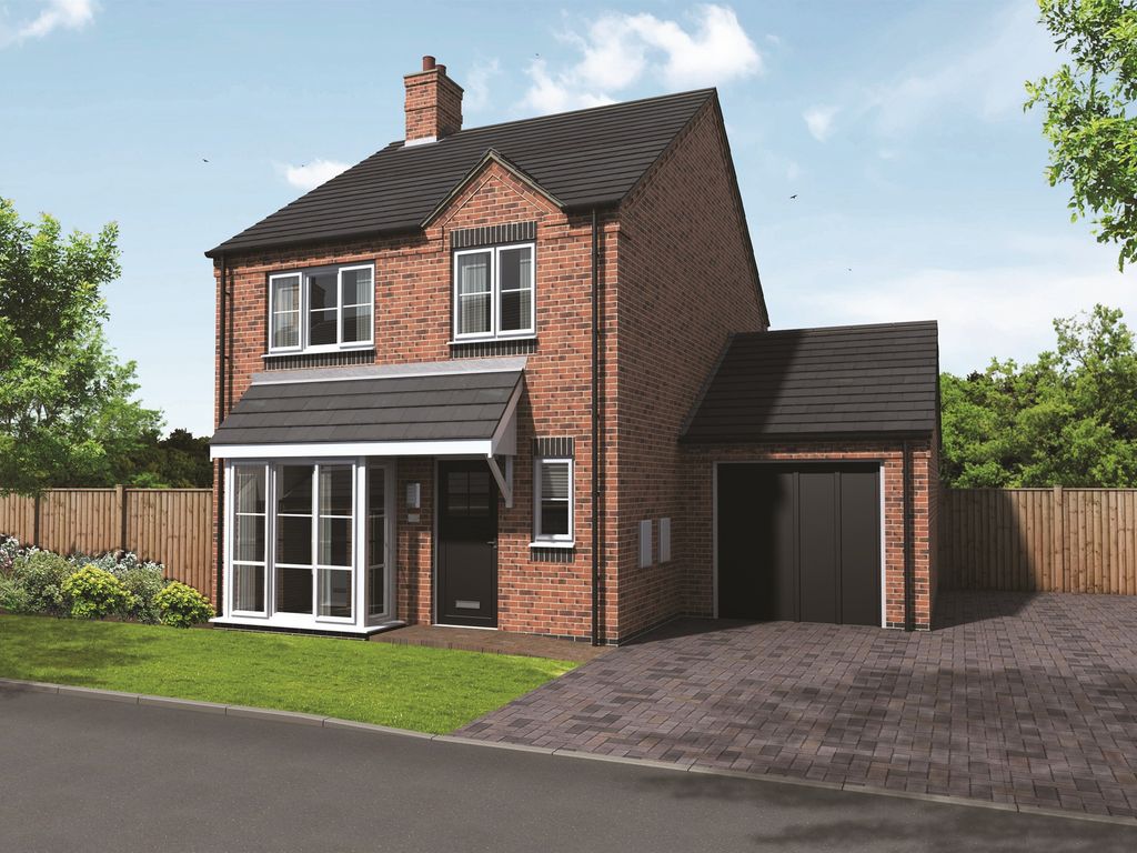 New home, 3 bed detached house for sale in Kingsview Meadow, Coton Lane, Tamworth B79, £365,000