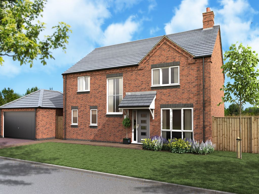 New home, 4 bed detached house for sale in Kingsview Meadow, Coton Lane, Tamworth B79, £600,000