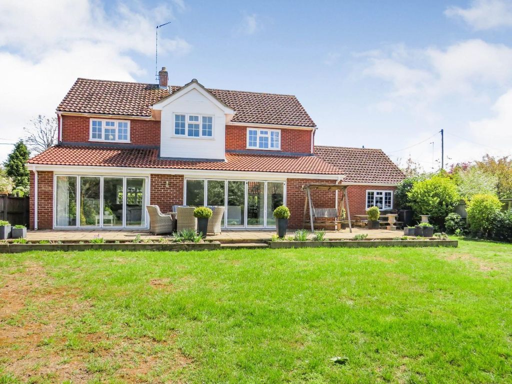 4 bed detached house for sale in Crown Road, Mundford, Thetford IP26, £575,000