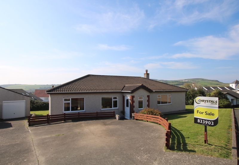 3 bed detached bungalow for sale in 15 Fairway Drive, Port Erin IM9, £399,000