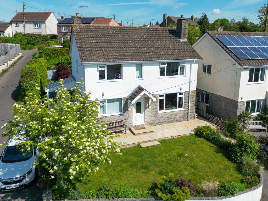 4 bed detached house for sale in Longleat Lane, Holcombe, Radstock, Somerset BA3, £450,000