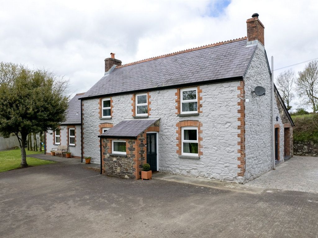 4 bed detached house for sale in Lower Little Hook, Ambleston, Pembrokeshire SA62, £599,950