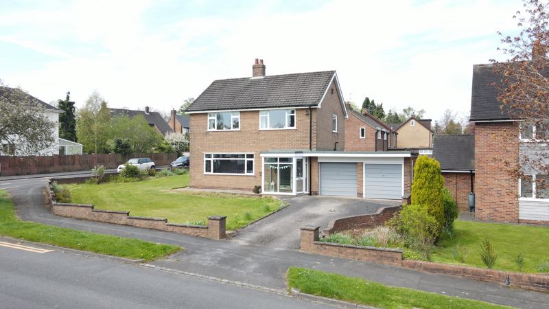 3 bed detached house for sale in Sherborne Drive, Newcastle-Under-Lyme ST5, £400,000