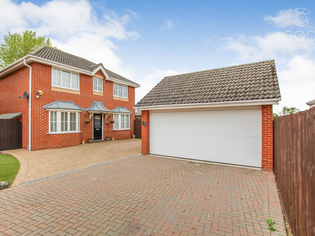 4 bed detached house for sale in Brewhouse Lane, Soham CB7, £465,000