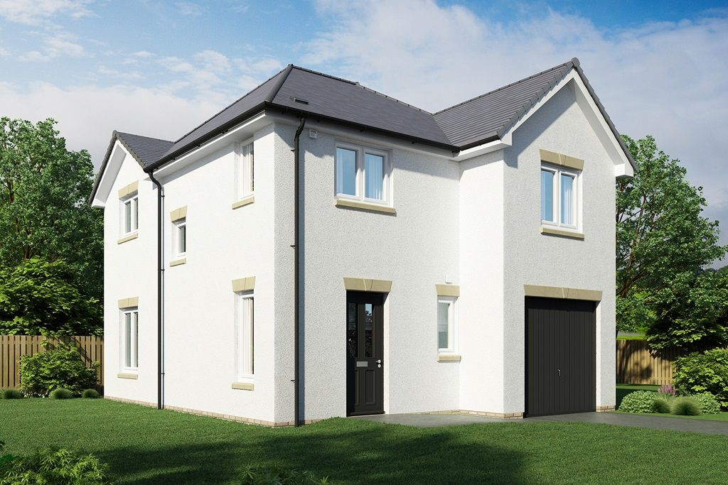New home, 3 bed detached house for sale in "The Chalmers - Plot 96" at Gyle Avenue, South Gyle Broadway, Edinburgh EH12, £479,995