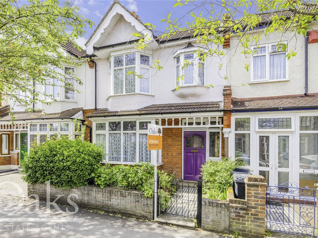3 bed terraced house for sale in Everton Road, Addiscombe, Croydon CR0, £450,000