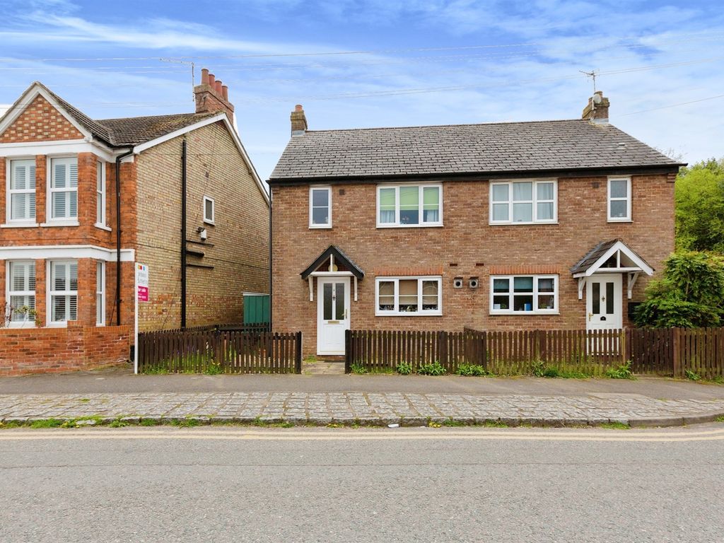 3 bed semi-detached house for sale in Hardwick Road, Woburn Sands, Milton Keynes MK17, £375,000