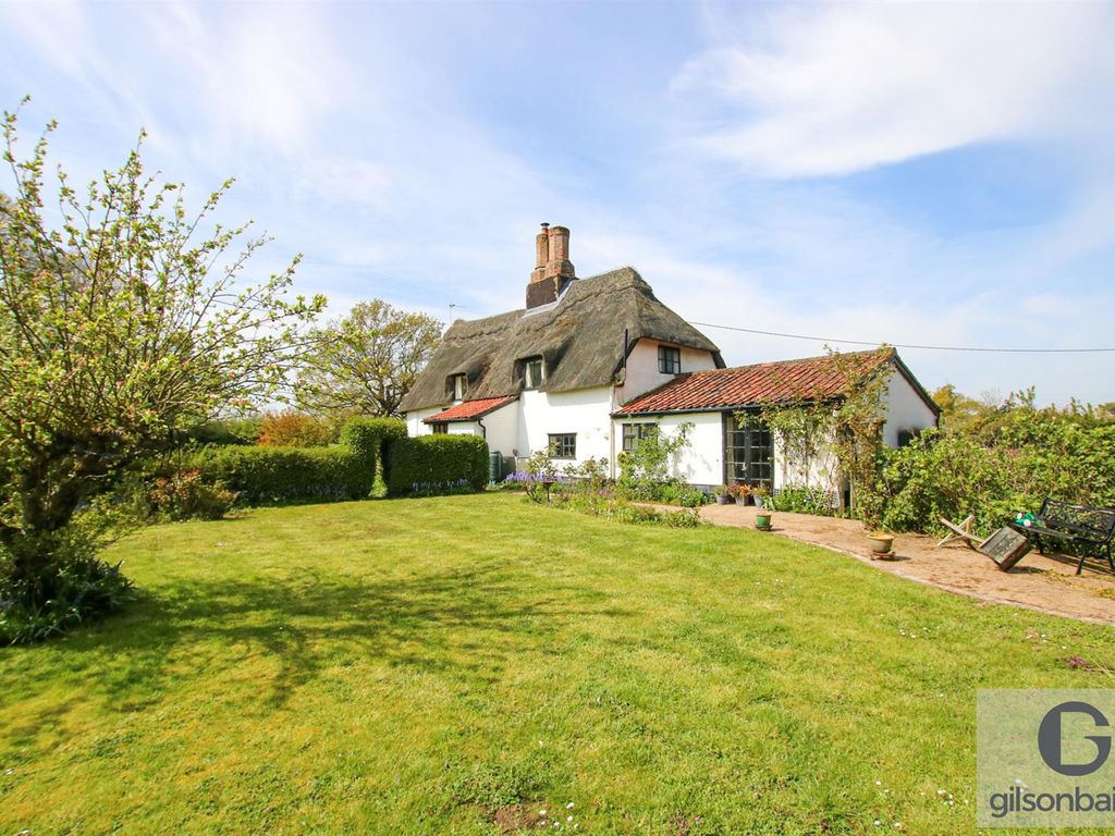 3 bed cottage for sale in Silver Green, Hempnall, Norwich NR15, £365,000