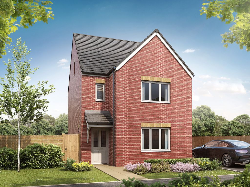 New home, 4 bed detached house for sale in "The Lumley" at Ladgate Lane, Middlesbrough TS5, £268,950