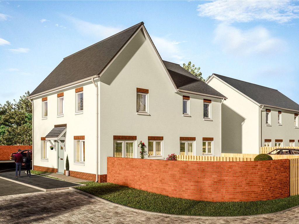 New home, 3 bed semi-detached house for sale in Llwynhendy Road, Llanelli SA14, £184,995