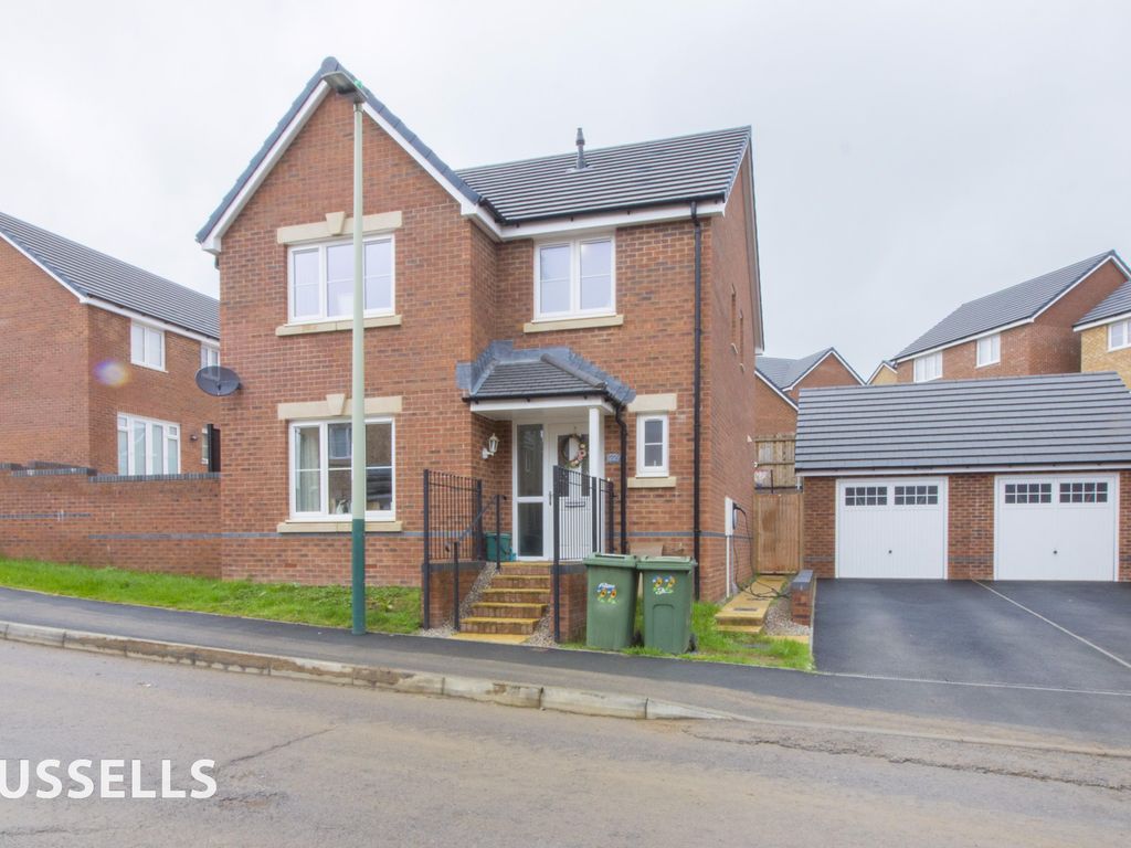 3 bed detached house for sale in Kiln Field Drive, Bedwas, Caerphilly CF83, £340,000