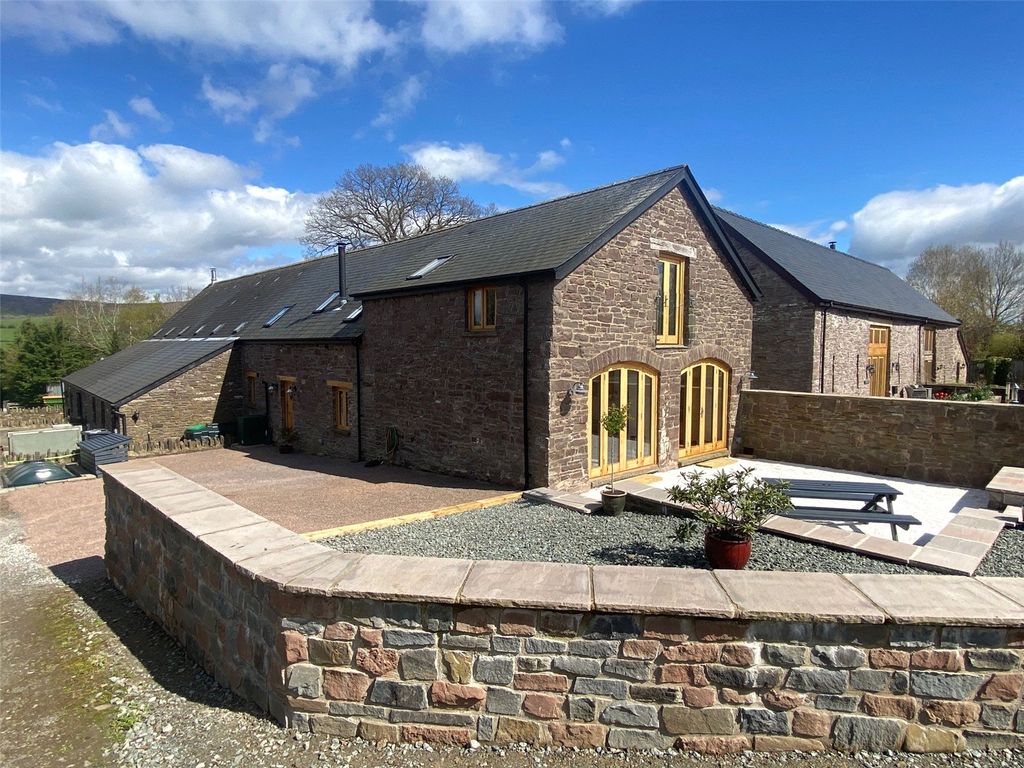 3 bed barn conversion for sale in Cathedine, Brecon, Powys LD3, £500,000