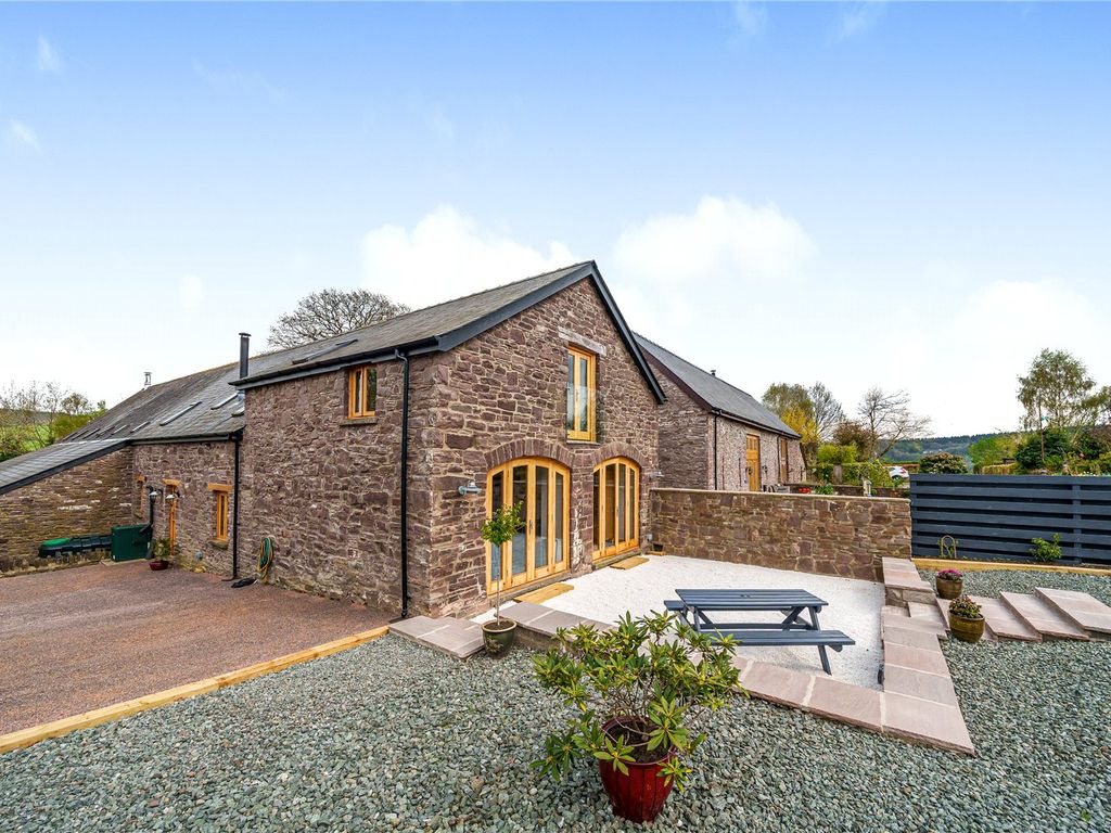 3 bed barn conversion for sale in Cathedine, Brecon, Powys LD3, £500,000