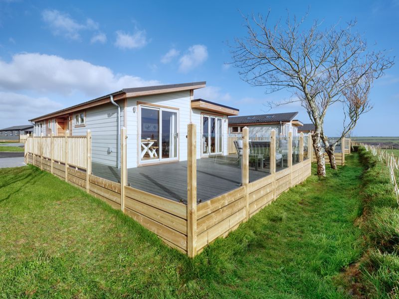 New home, 2 bed lodge for sale in Boswinger, St. Austell PL26, £189,000