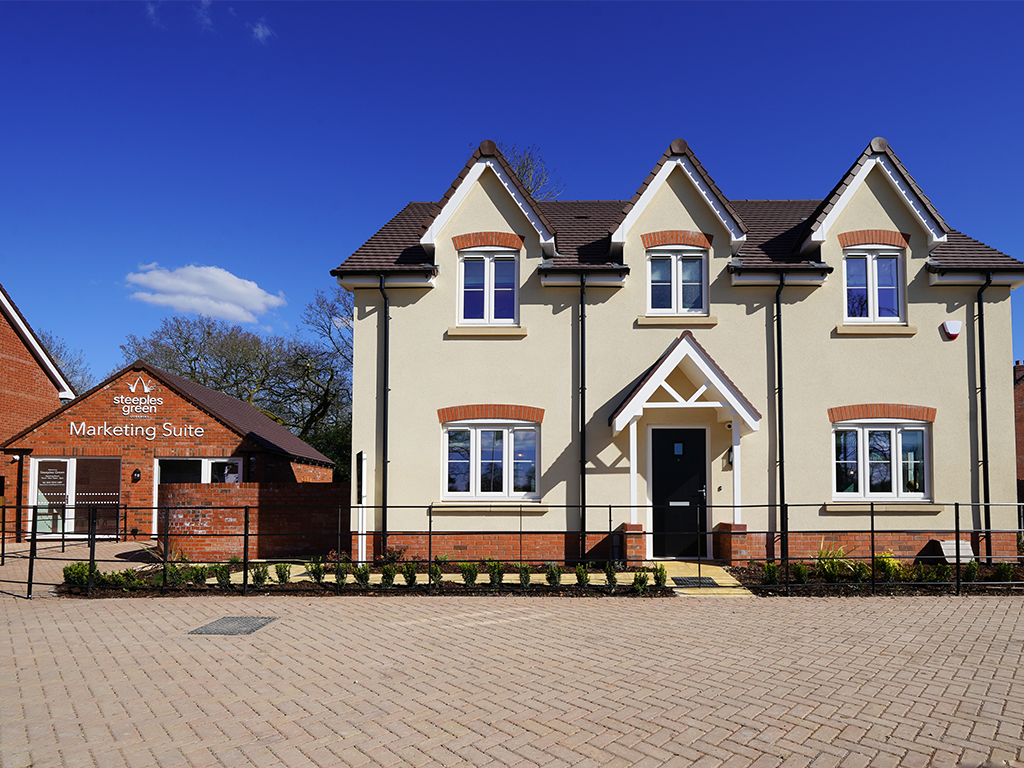 New home, 4 bed detached house for sale in Pickford Green Lane, Eastern Green, Coventry CV5, £435,000