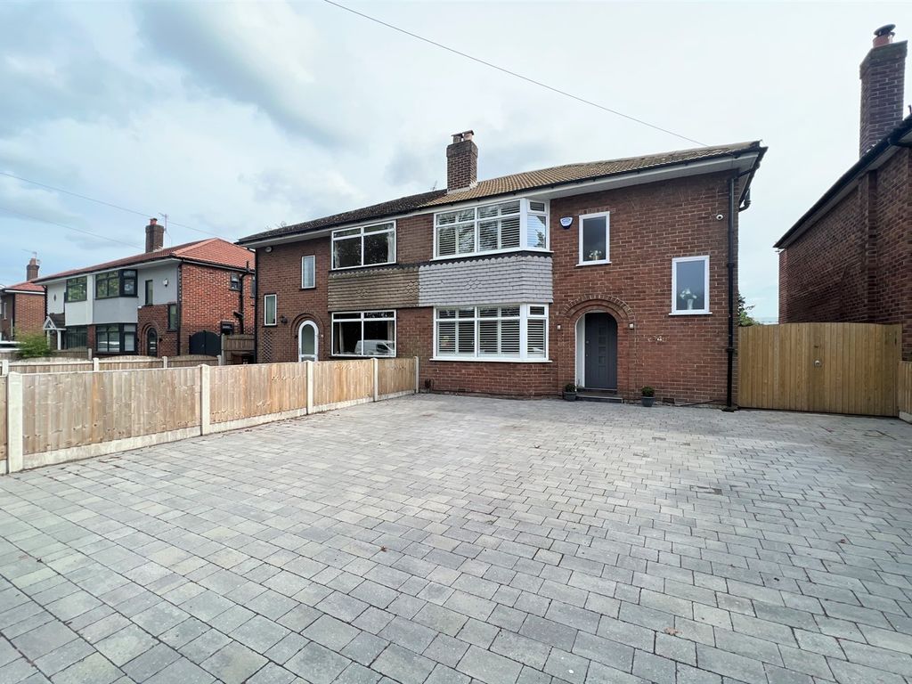 3 bed semi-detached house for sale in Grove Lane, Cheadle Hulme, Cheadle SK8, £510,000