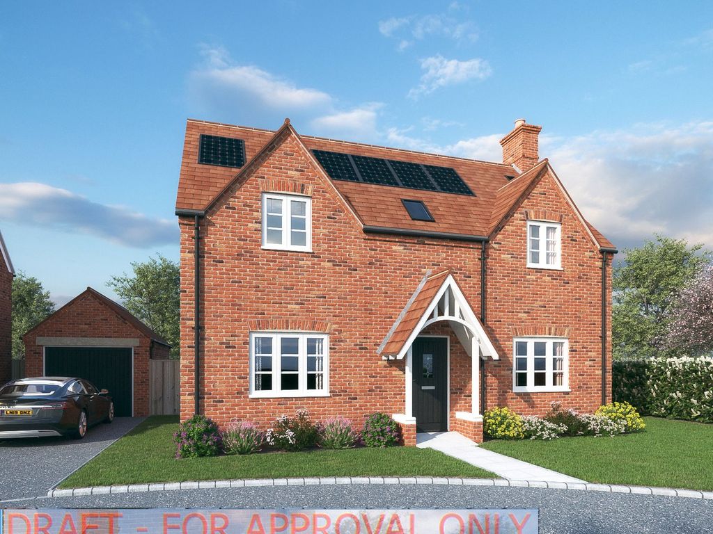 New home, 3 bed detached house for sale in The Paddocks, Cubbington CV32, £480,000