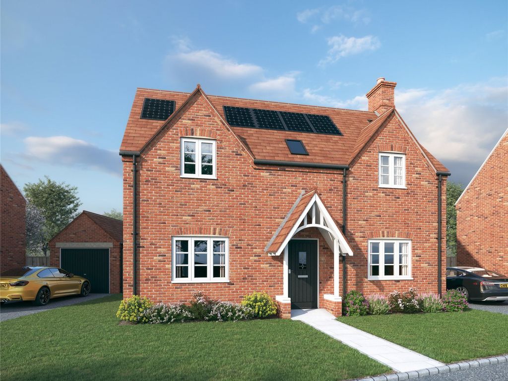New home, 3 bed detached house for sale in The Paddocks, Cubbington CV32, £530,000
