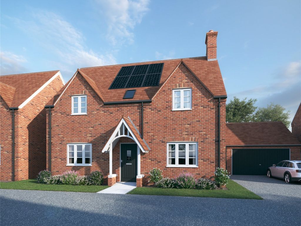 New home, 4 bed detached house for sale in The Paddocks, Cubbington CV32, £605,000