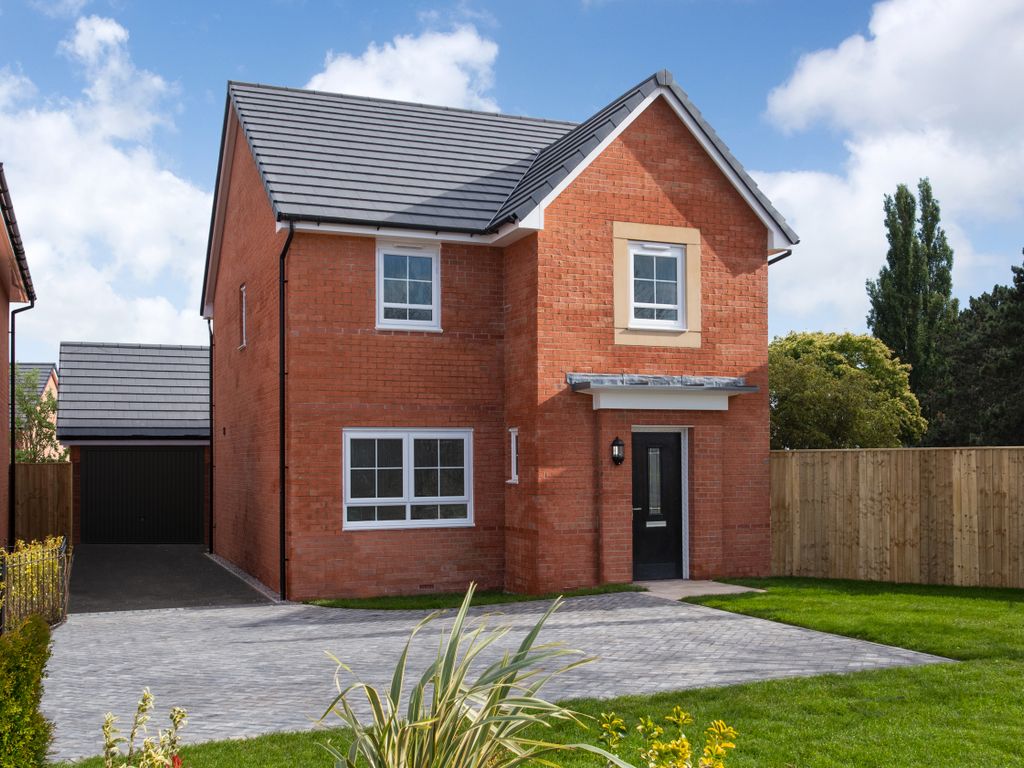 New home, 4 bed detached house for sale in "Kingsley" at Millersgate, Cottam, Preston PR4, £309,000