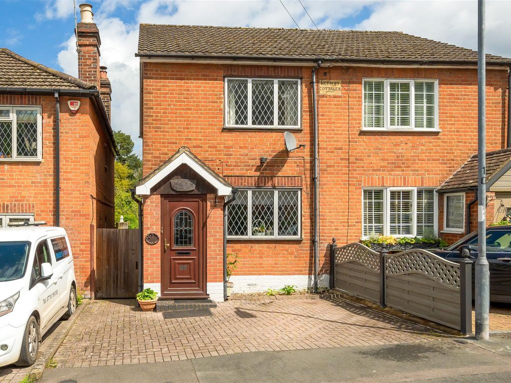 3 bed semi-detached house for sale in Upper Broadmoor Road Crowthorne, Berkshire RG45, £385,000