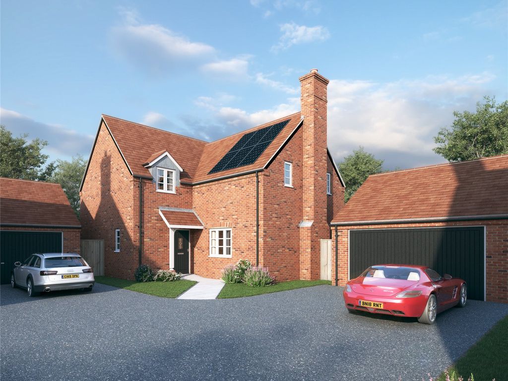 New home, 4 bed detached house for sale in The Paddocks, Cubbington CV32, £680,000