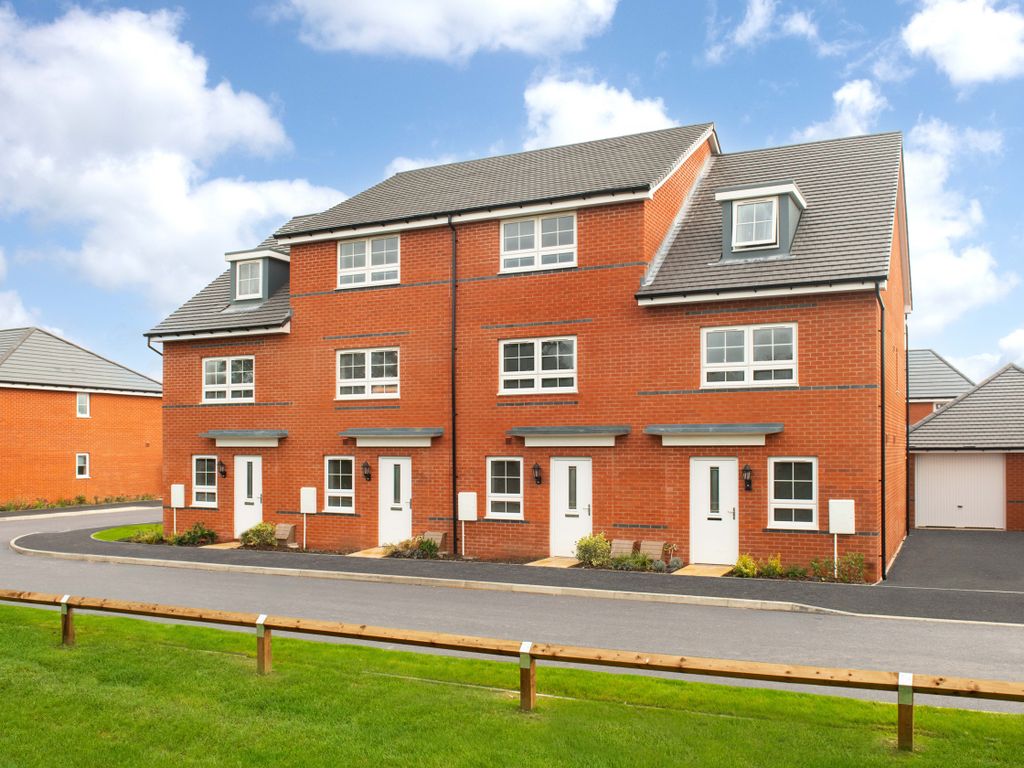 New home, 4 bed terraced house for sale in "Haversham" at Off Banbury Road, Upper Lighthorne, Leamington Spa CV33, £389,995
