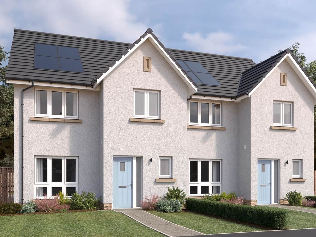 New home, 3 bed semi-detached house for sale in 5 Tarlair Wynd, Aberdour KY3, £420,000